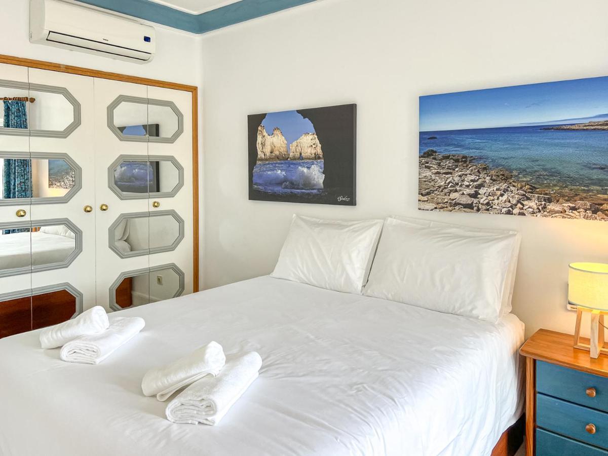 Lovely Apartment In Albufeira 2Bd 250M Beach Ocean View And Ac Wi-Fi Pool Exterior foto