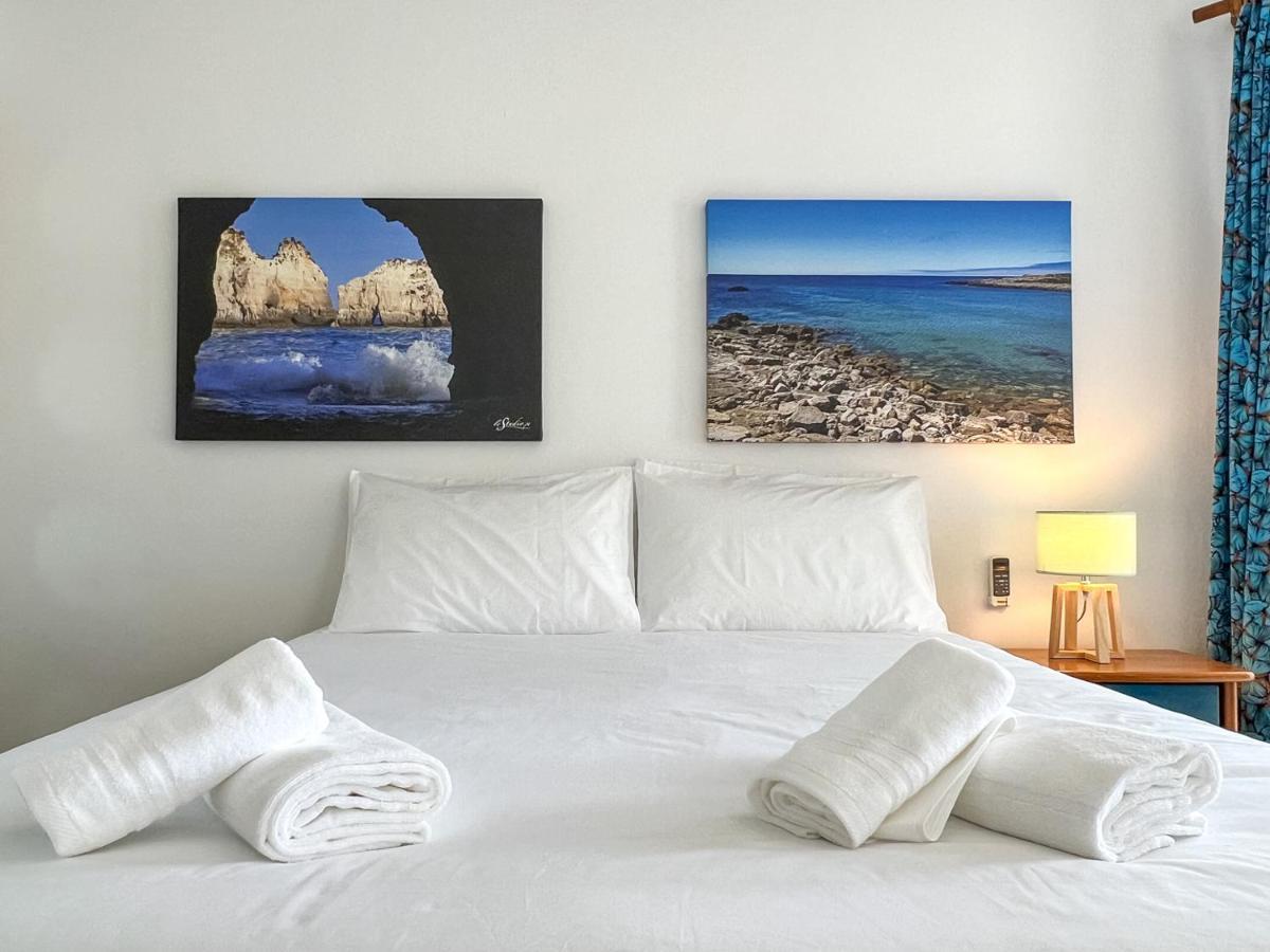 Lovely Apartment In Albufeira 2Bd 250M Beach Ocean View And Ac Wi-Fi Pool Exterior foto